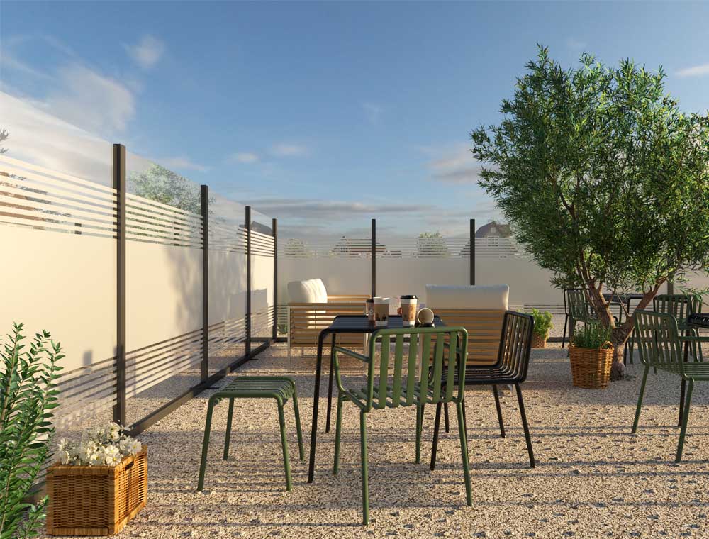 glass-windbreak